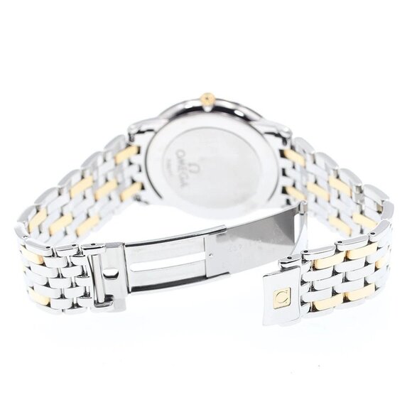 OMEGA De Ville Prestige 4310.11 YG2 tone Date Gold Dial Quartz Men's_889286 - Picture 3 of 6